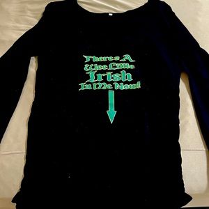 Maternity funny St. Patrick’s Day shirt